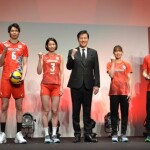 新エンブレムを発表　日本代表愛称は廃止―バレーボール協会