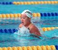バルセロナ五輪・女子平泳ぎで14歳の岩崎恭子選手が優勝