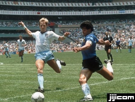１９８６年Ｗ杯サッカー・メキシコ大…：若き日のディエゴ・マラドーナ 