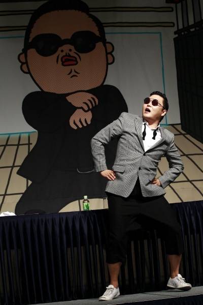 米国でのプロモーショ…：韓国の歌手ＰＳＹ～「江南スタイル」ヒット～ 写真特集：時事ドットコム