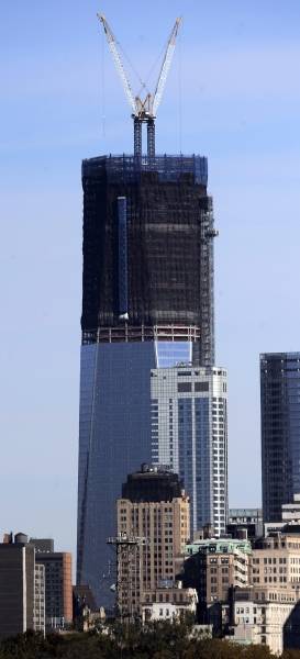米同時多発テロで倒壊したニューヨークの世界貿…：世界の超高層建築物 写真特集：時事ドットコム