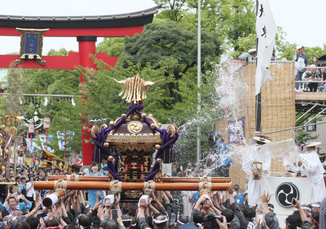 画像・写真：６年ぶりの富岡八幡宮例大祭：時事ドットコム