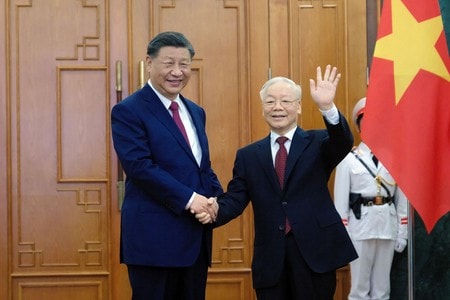 一段の協力強化で合意 中国主席がベトナム訪問：時事ドットコム