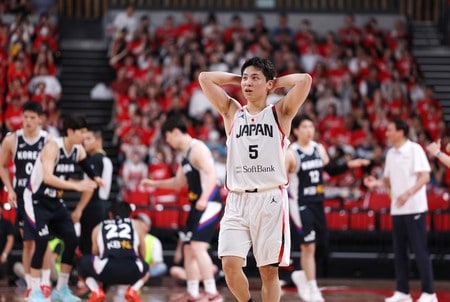 日本、韓国に競り負ける バスケット男子：時事ドットコム