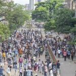 バングラデシュで公務員採用巡りデモ拡大　６人死亡、教育機関閉鎖も