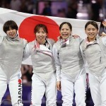 日本女子が銅、初のメダル　フェンシング〔五輪〕